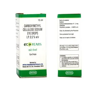 Eco Tears XL 0.5% Eye Drop with Carboxymethylcellulose