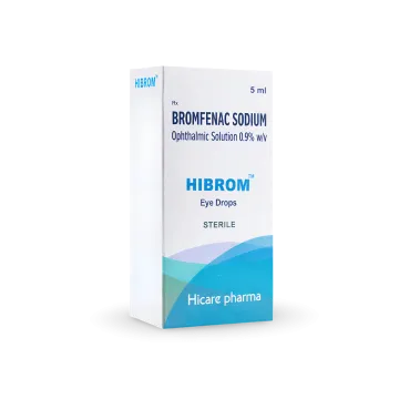 Hibrom 0.09% 5 ml bottle