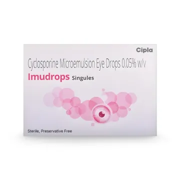 Imudrops Singules Eye Drop 0.5ml with Ciclosporin