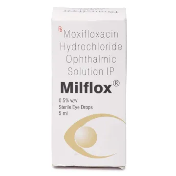 Milflox 0.5% 5 ml with Moxifloxacin