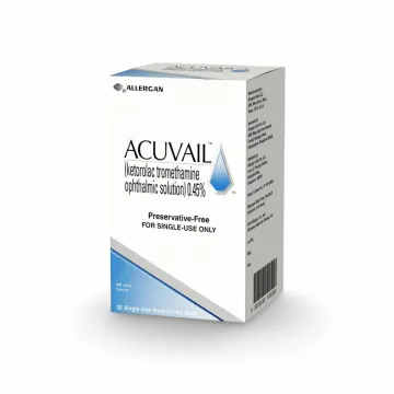 Acuvail Eye 15S 0.4 ml with Ketorolac Tromethamine