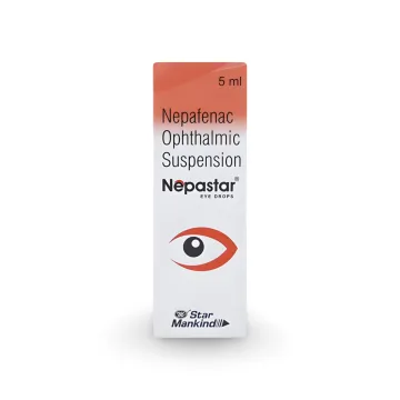 Nepastar Eye Drop with Nepafenac