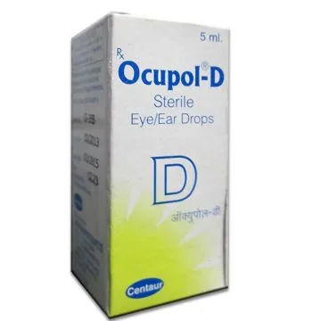 Ocupol D 5 ml with Chloramphenicol + Dexamethasone