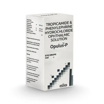 Opulus-P Eye Drop with Phenylephrine + Tropicamide