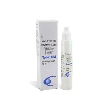 Toba DM Eye Drop 10 ml with Tobramycin and Dexamethasone