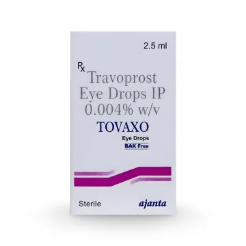 Tovaxo Eye Drop BAK Free with Travoprost
