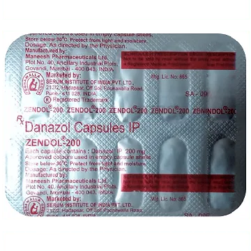 Zendol 200 Mg Capsule with Danazol