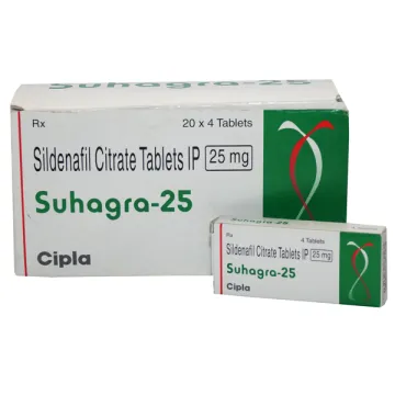 Suhagra 25 Mg with Sildenafil Citrate