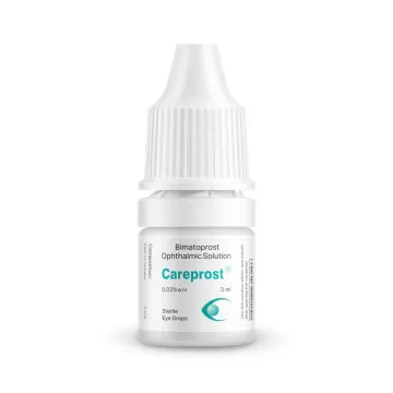 Careprost (With Brush) 3ml 0.03% With Bimatoprost Opthalmic