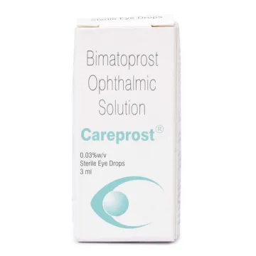 Careprost 3 ml. of 0.03% with Bimatoprost Ophthalmic Solutio